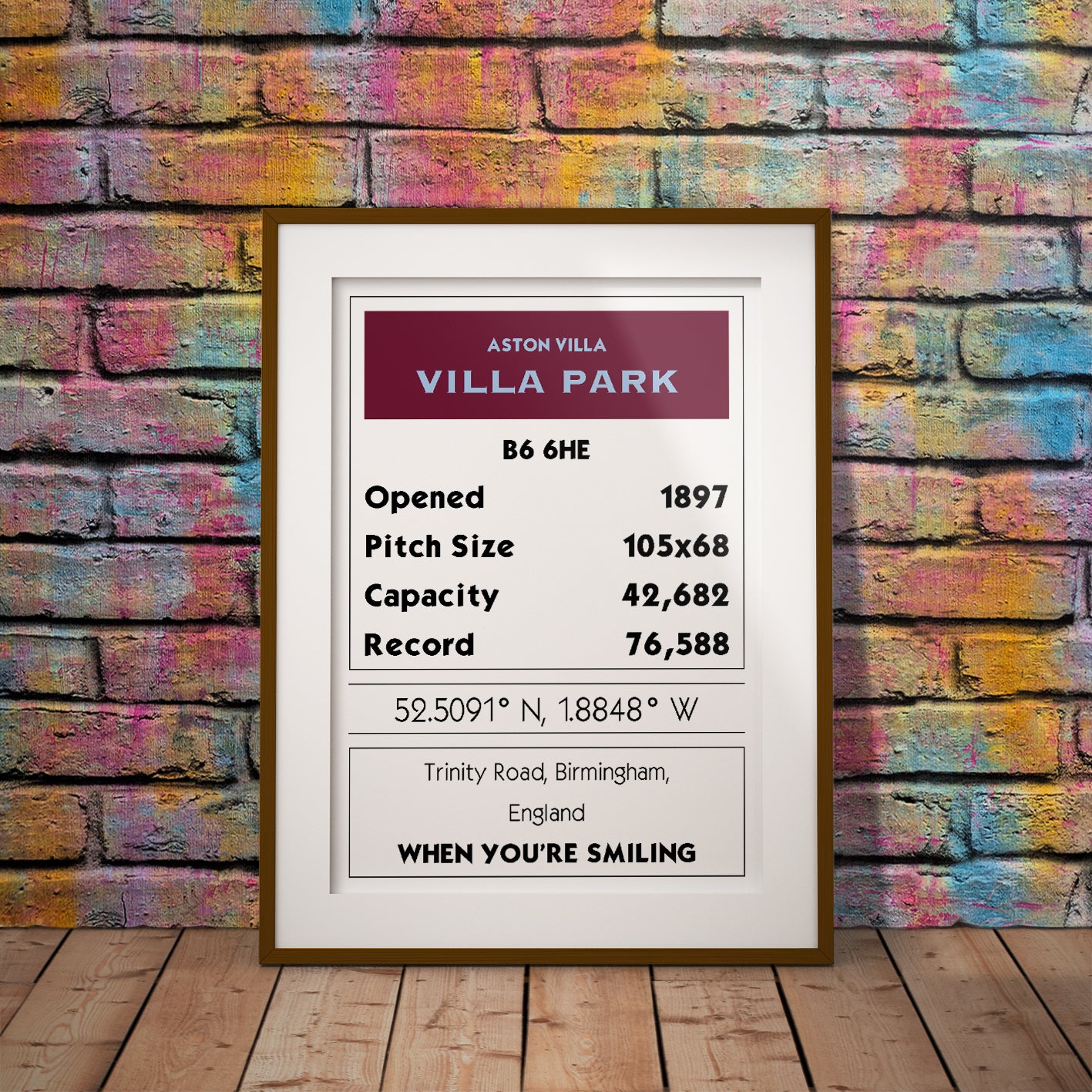 buy holt end aston villa park stadium buy geography football fun location soccer dms coordinates monopoly deed art print pixel8er gaming retro instant download printable downloadable digital