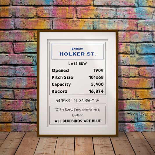 barrow bluebirds holker street stadium buy geography football fun location soccer dms coordinates monopoly deed art print pixel8er gaming retro instant digital downloadable download printable