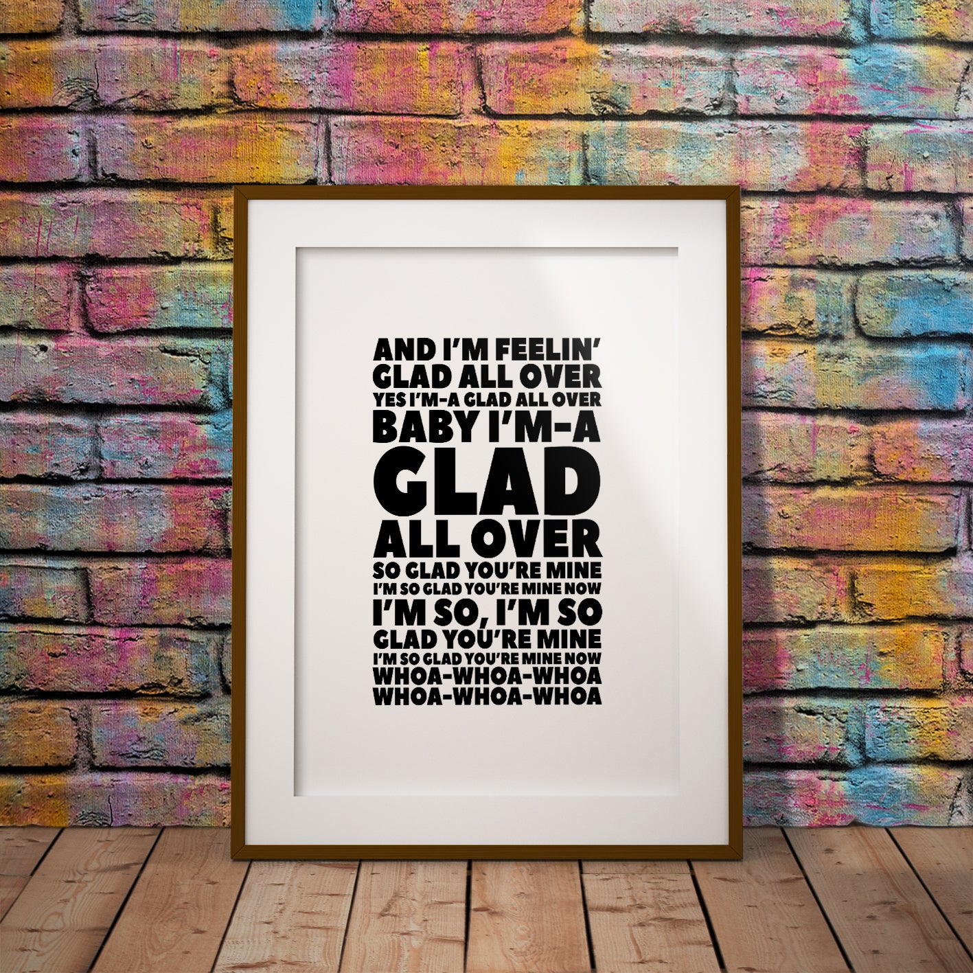 buy football crystal palace glad all over selhurst park chant anthem print art pixel8er wall decor gift instant digital downloadable download printable