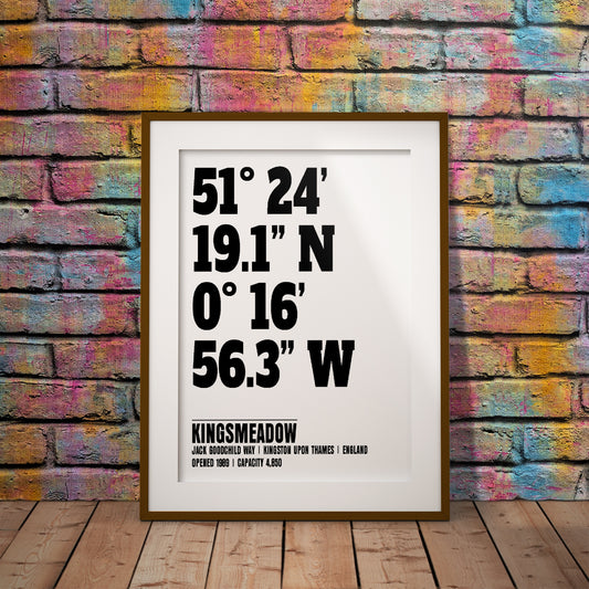 buy afc wimbledon kingsmeadow stadium coordinates location dms geography print art pixel8er wall decor gift instant digital download printable download